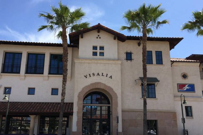 Downtown Visalia, California