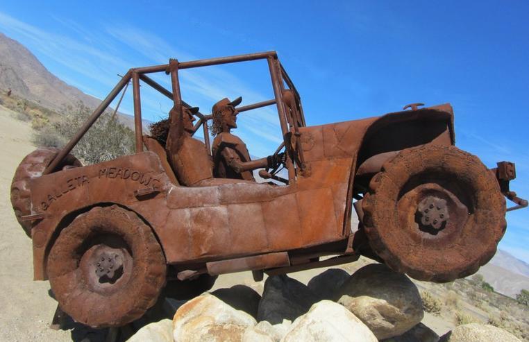Jeep Galleta Meadows Sculpture