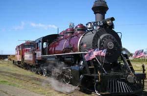 Top Ten California Train Trips