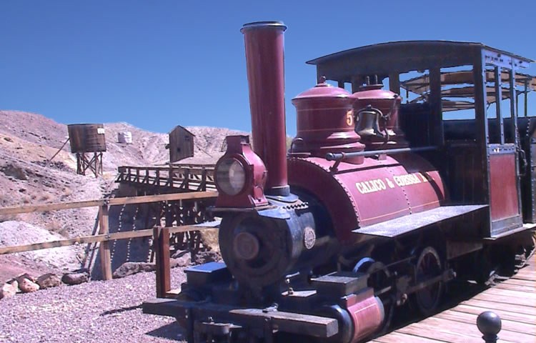 Calico Ghost Town Train