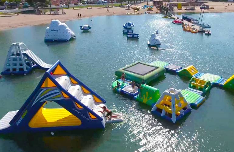 Newport Dunes Summer Water Playground