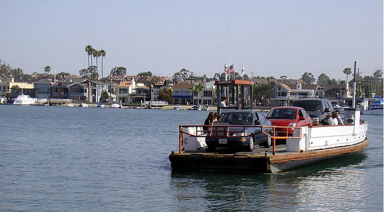 Car Ferry to Balboa Island