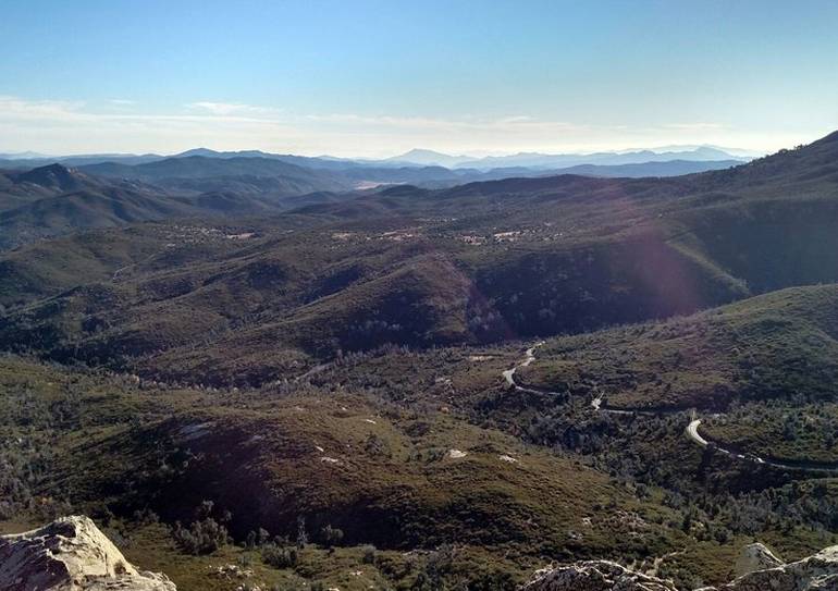 Overview of Park Hiking Trail 