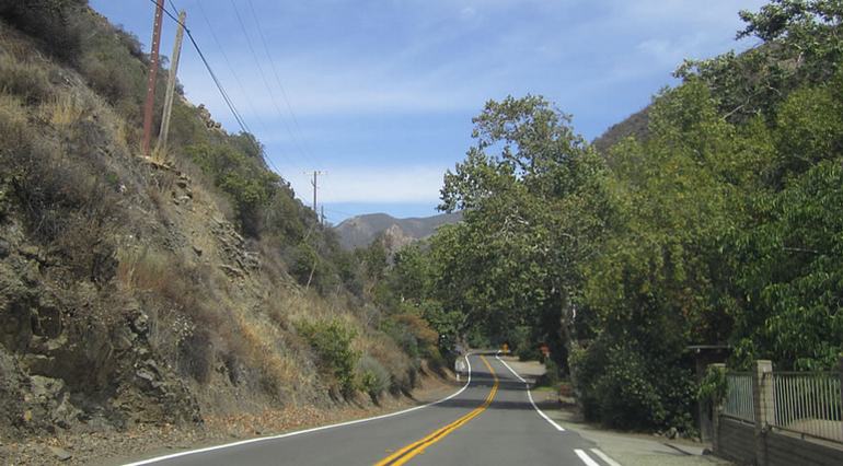 Santiago Canyon Road
