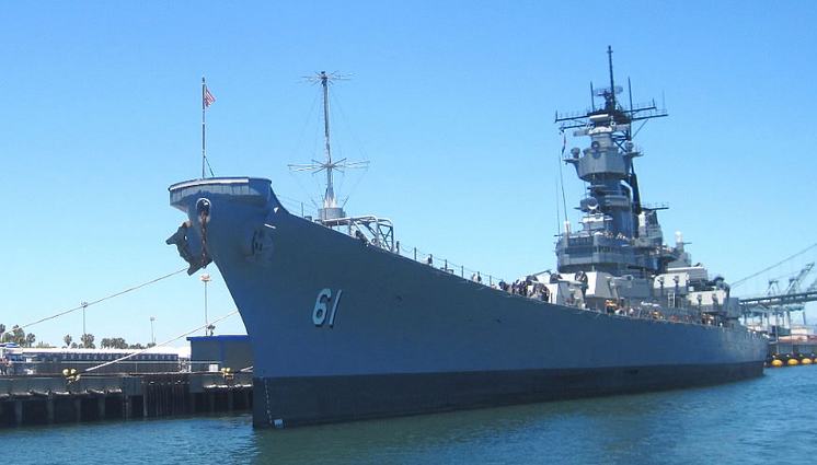 USS Iowa Battleship, San Pedro, California