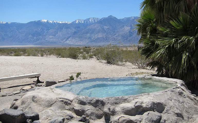 Saline Valley Hot Springs Death Valley