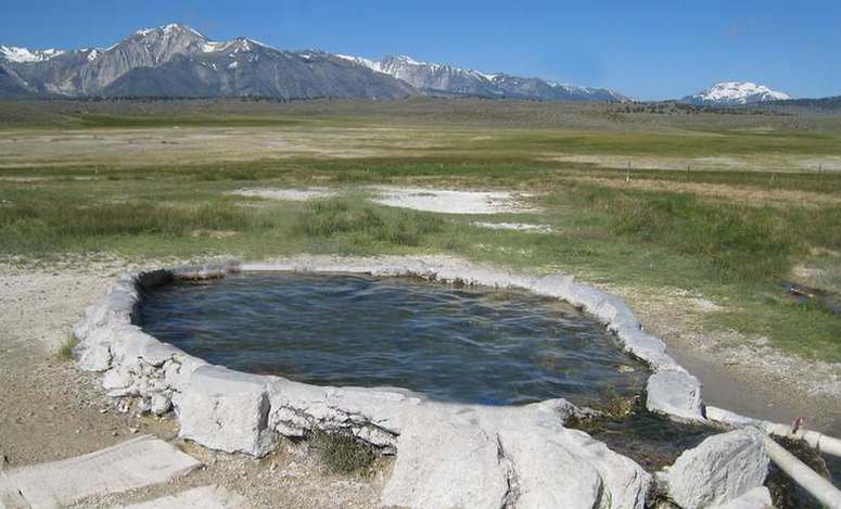 Hilltop Hot Springs California Eastern High Sierra