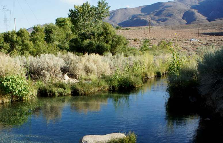 Keough Hot Ditch Pool Bishop, California