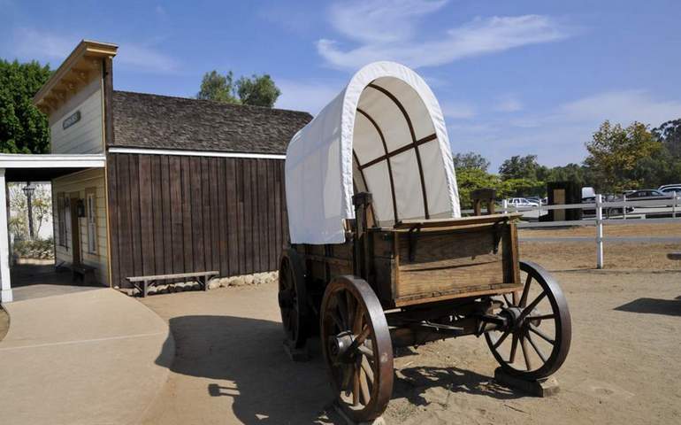 Old Town San Diego wagon