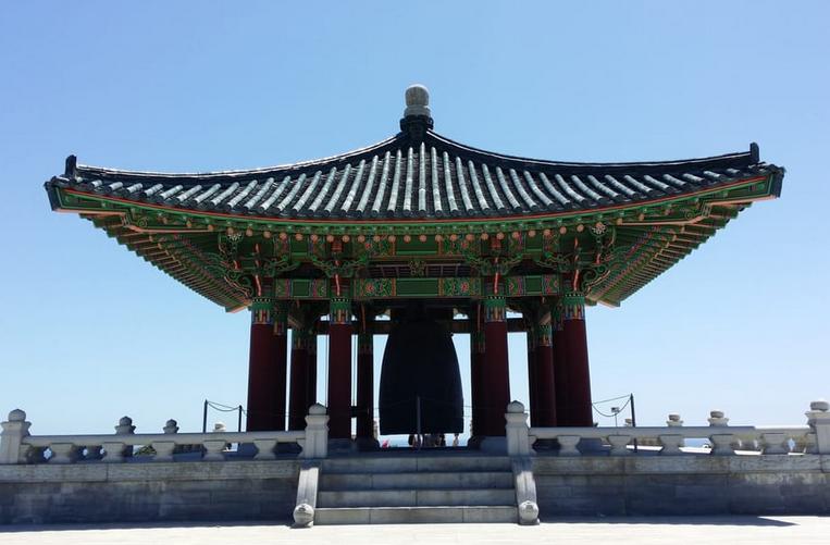 Korean Bell of Friendship and Bell Pavilion: