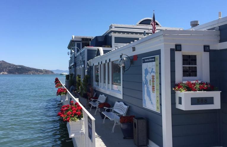 Houseboat on the San Francisco Bay