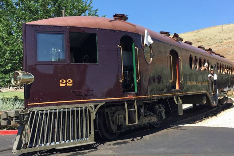 Carson City Railroad Museum McKeen Motor Car