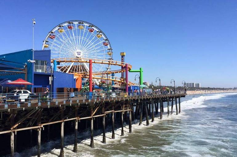 Santa Monica Pier Home to Pacific Park