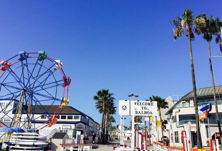 Welcome To Balboa Sign