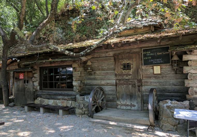Tavern Log Cabin Bar