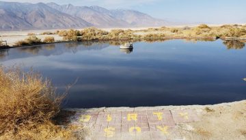 Dirty Sock Hot Spring Owens Lake California