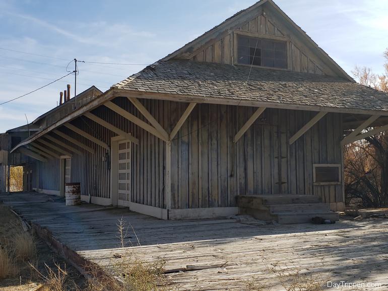 Keeler Train Depot Carson and Colorado Railroad today