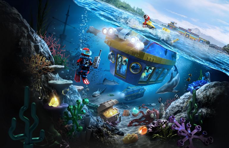 SeaLife Aquarium LEGOLAND California