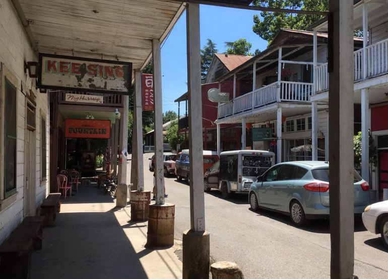 Main Street Locke California Main Street Locke California