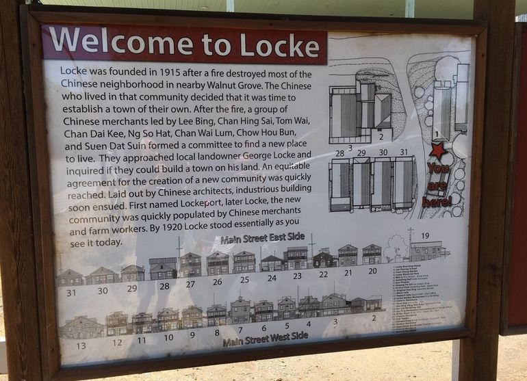 Welcome to Locke Sign Welcome to Locke Sign