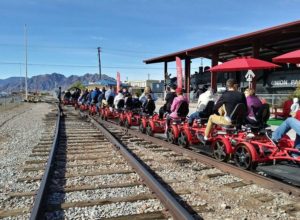 Boulder City Rail Bikes Pedal the Historic Hoover Dam Railroad Near Las Vegas