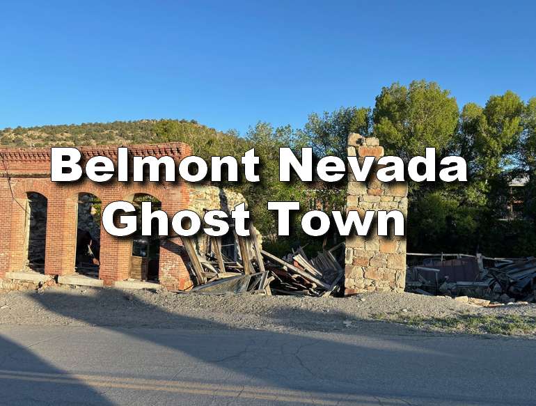 Belmont Ghost Town Nevada 