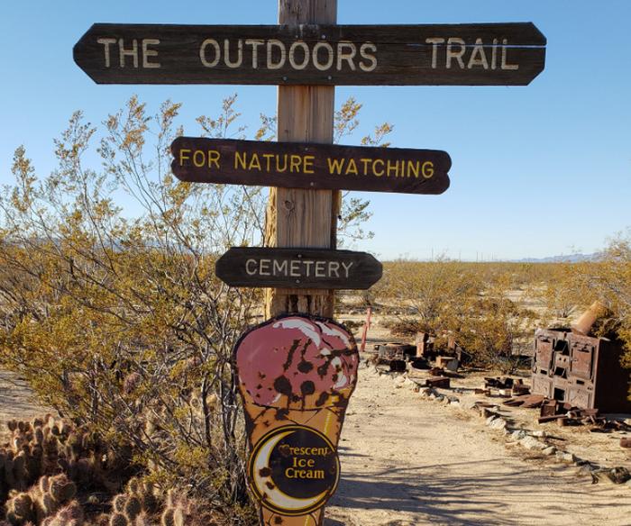 Nature Trail at Ludlow California