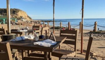 Dine on the Beach Southern California