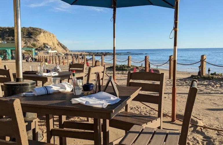 Dine on the Beach Southern California