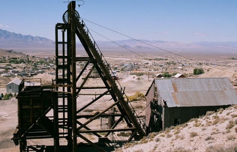 Tonopah Historic Mining Park Head Frame