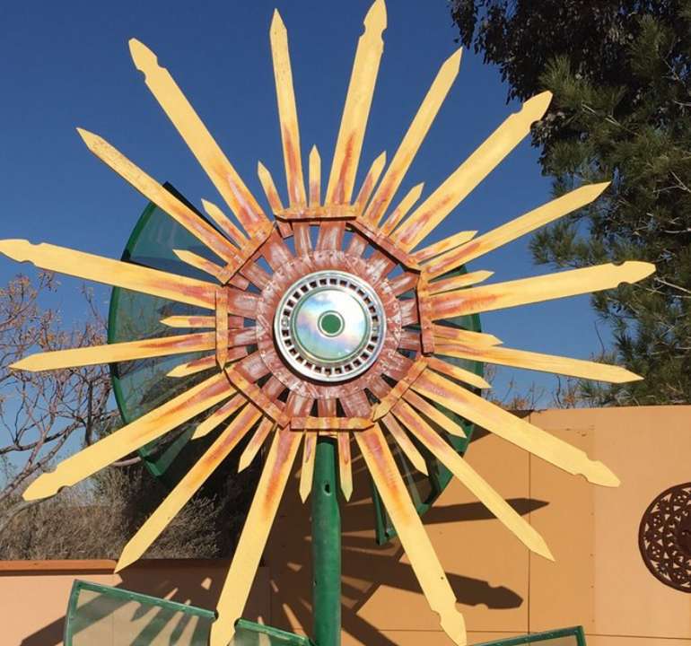 Huge Sundial
