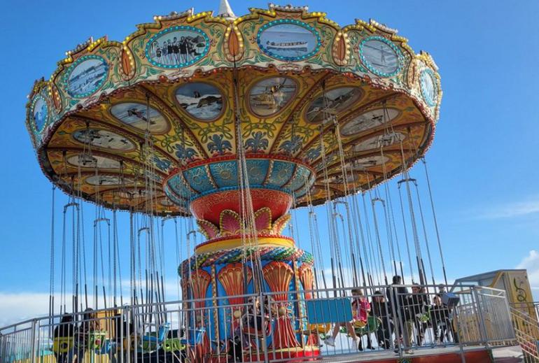 Santa Cruz Amusement Park on the Beach