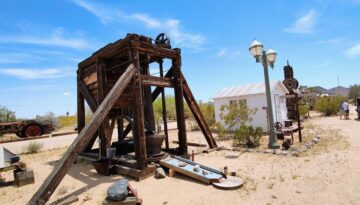 Goffs Schoolhouse in the Mojave Desert