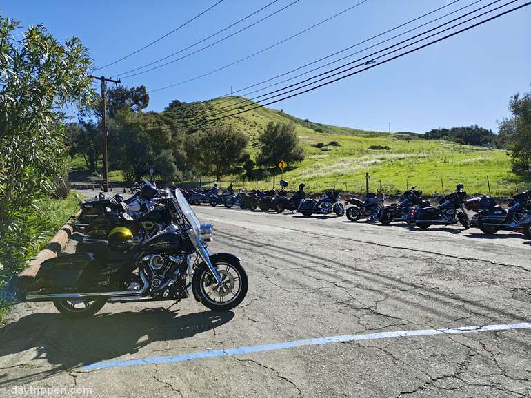 Cooks motorcycle parking zone Cooks motorcycle parking zone